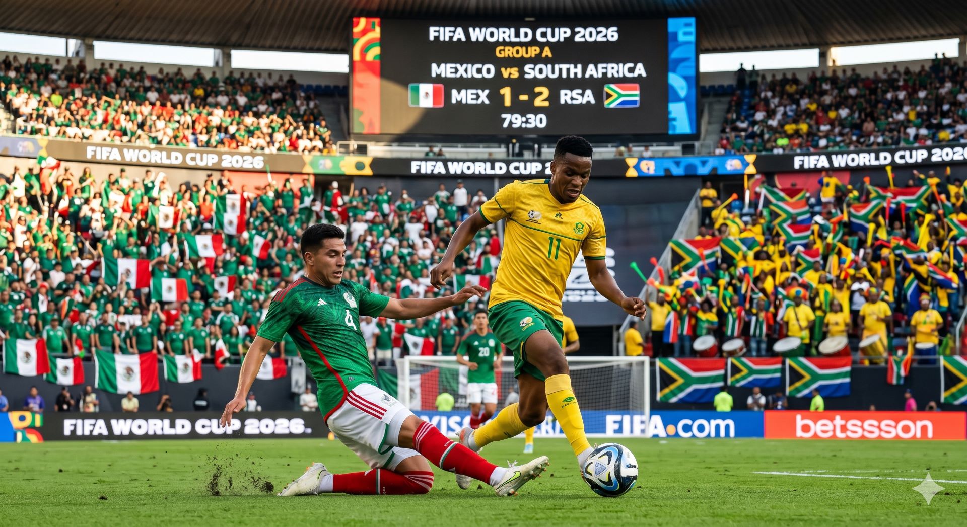 Copa 2026 começa com dois jogos pelo Grupo A