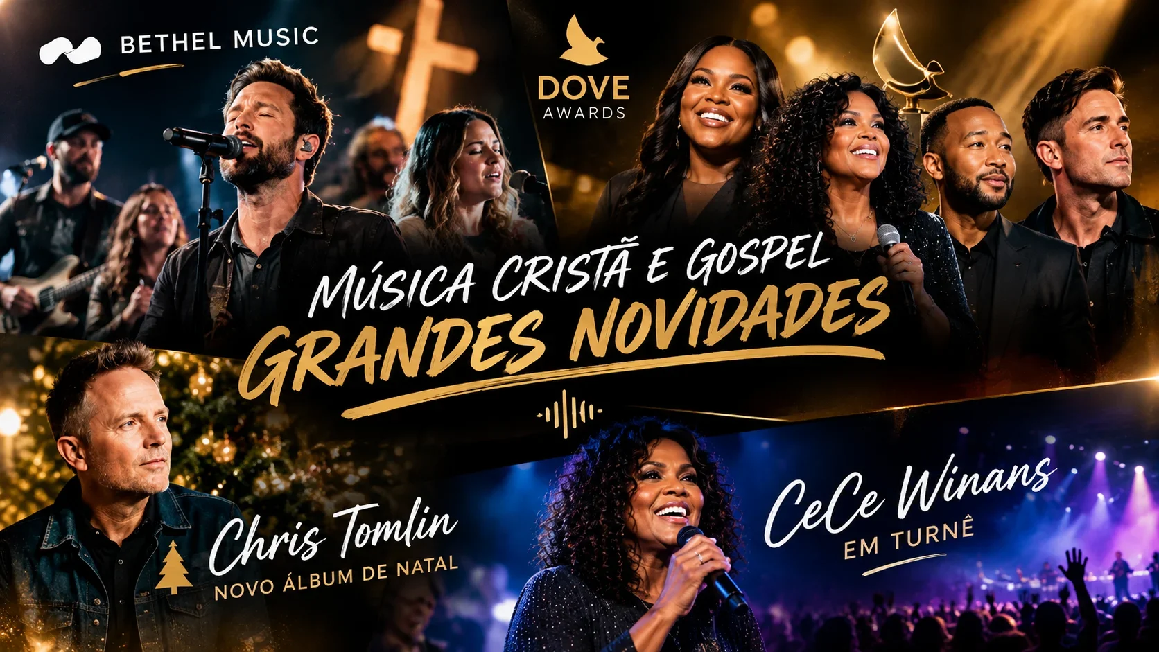 Novidades da música CRISTÃ e GOSPEL 11/10/2026