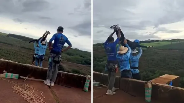 Testemunha diz que mulher que organizou evento de rope jump mandou apagar vídeo