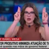 Ao falar sobre Tarcísio, apresentadora da CNN Brasil chama Jair Bolsonaro de ‘Bozo’