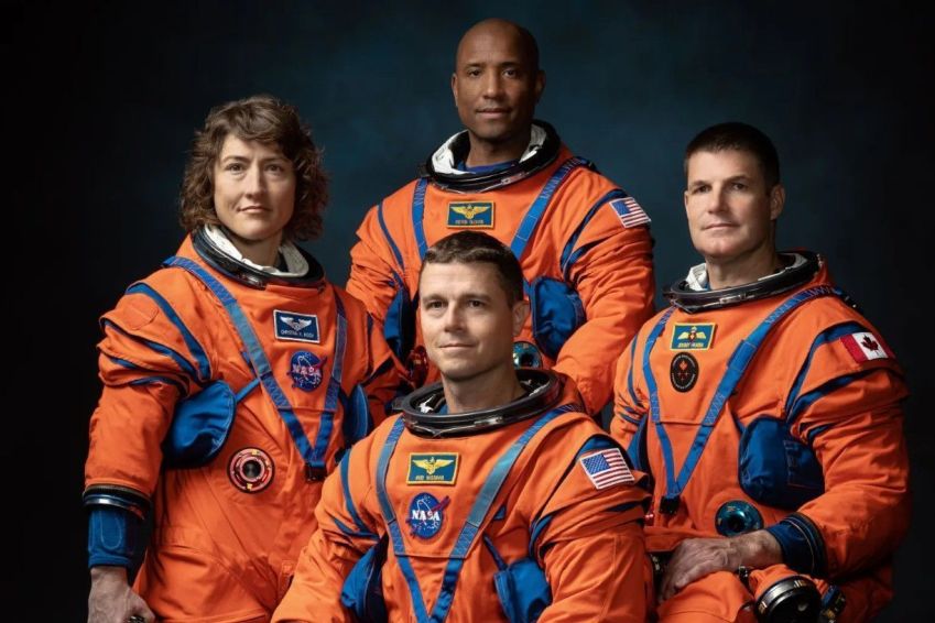 Equipe da missão Artemis II • Nasa