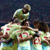 Merino faz hat-trick, e Espanha atropela Turquia nas Eliminatórias