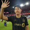 Recém-contratado, Heung-min Son ganha prêmio de gol do ano na MLS; veja