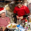 Natal no espaço: Nasa mostra ceias natalinas na ISS; veja fotos