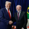 Taxação terminou irrelevante e eu e Trump viramos amigos, diz Lula