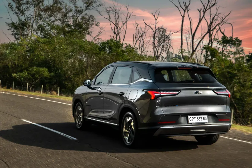 Chevrolet Captiva EV: SUV elétrico da GM desafia rivais chineses • Fabio Gonzalez/Divulgação