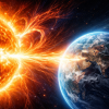 Tempestade solar gerada por megaerupção do Sol afeta a Terra hoje