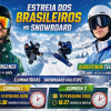 Jogos de Inverno: saiba onde acompanhar a estreia dos brasileiros no snowboard